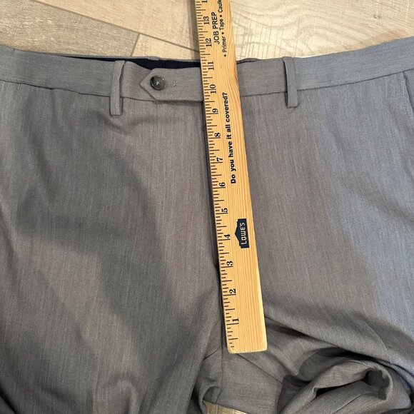NAUTICA MENS LIGHT GREY DRESS PANTS BI STRETCH NEW 38X30 - Picture 7 of 10